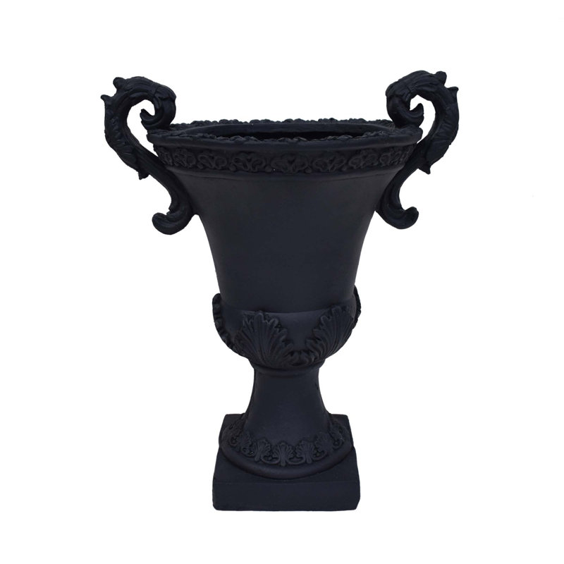 Charming Magnesium Oxide Planter for All Kinds of Plants, Black