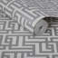 Zen Geometric Metallic Wallpaper Roll-631968774