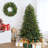 32 " Handmade Mixed Greenery Wreath