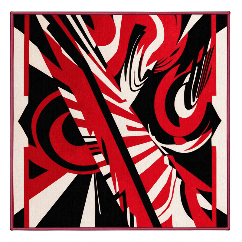 Blaze Rug, Square 8'