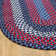 Farmhouse Braided Cotton Blue / Red Area Rug