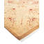 Tapis unique noué à la main beige / rouge Keenan, 8 pi 3 po x 10 pi 3 po