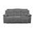 Chenille Sofa With Drop Down Table