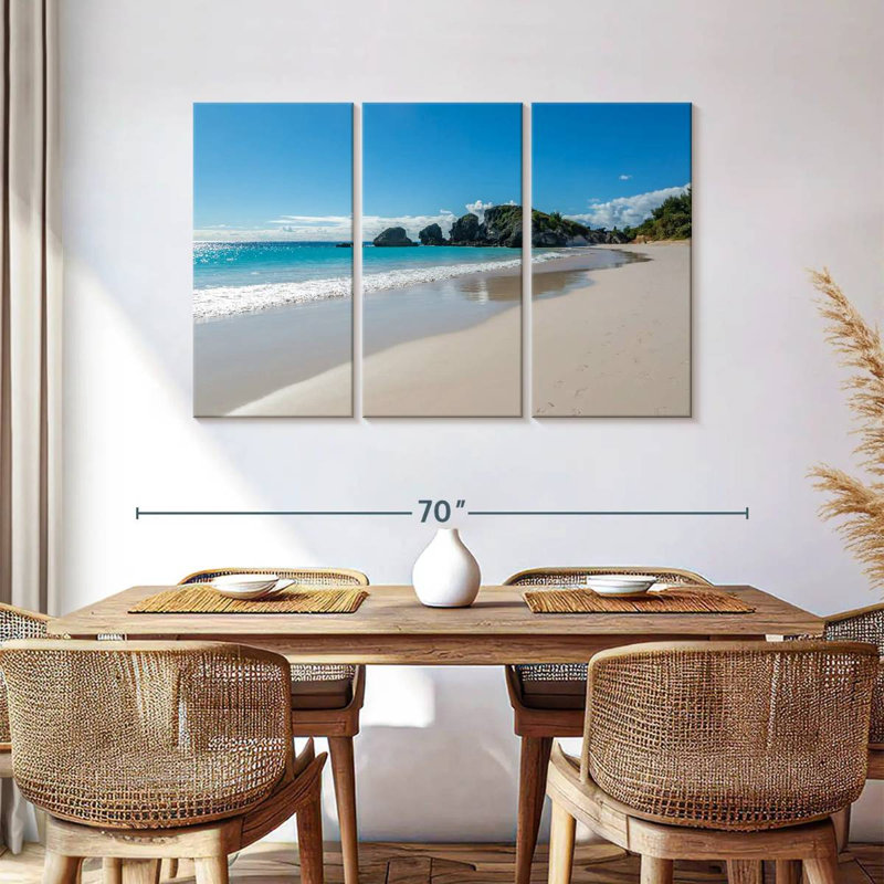 Gillard Bermuda Horseshoe Bay Beach, 36" H x 57" W