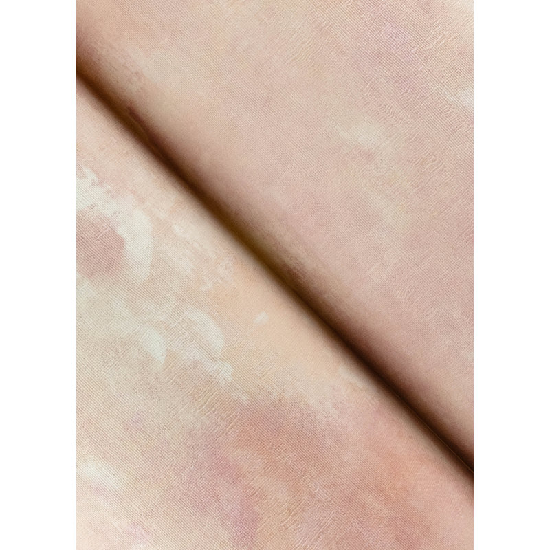 Papier peint abstrait Aria, Rose