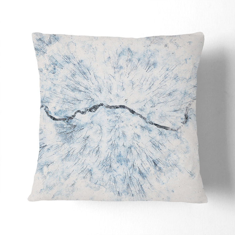 Passing by the Forest Cushion with Filling, 55cm H x 55cm W x 20cm D