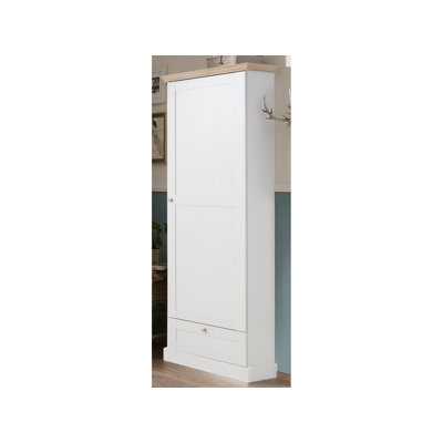 Rawls 1 Door Manufactured Wood Wardrobe