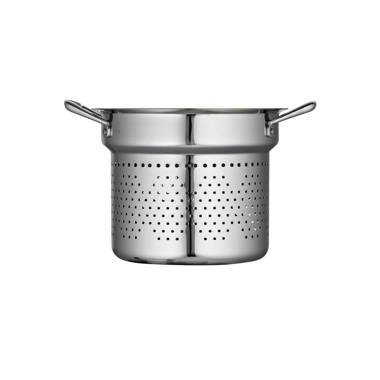 Signature Stainless Steel Stockpot with Colander Insert