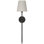 Thomas O'Brien Bryant 27" Cordless Tail Sconce with Linen Shade