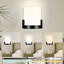 Applique murale encastrée à 1 lumière DEL Gulianna pour luminaires muraux modernes pour chambre à coucher-601524673