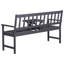 Garnich Solid Wood Acacia Outdoor Bench-183572629