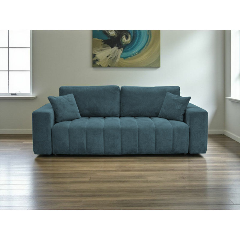 3 Seater Sleeper, Teal