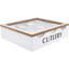 Cutlery Utensil Holder Tray with 3 Compartments