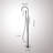 2 Handle Floor Clawfoot Tub Faucet-82964699