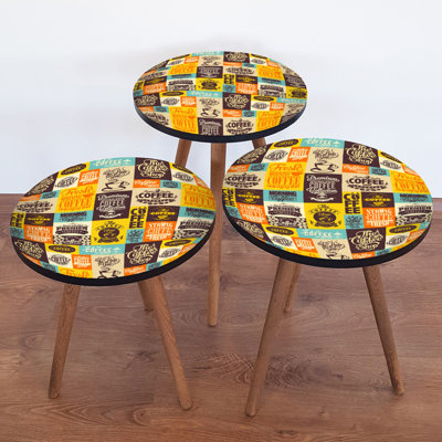 Tables gigognes 3 pieds Renita