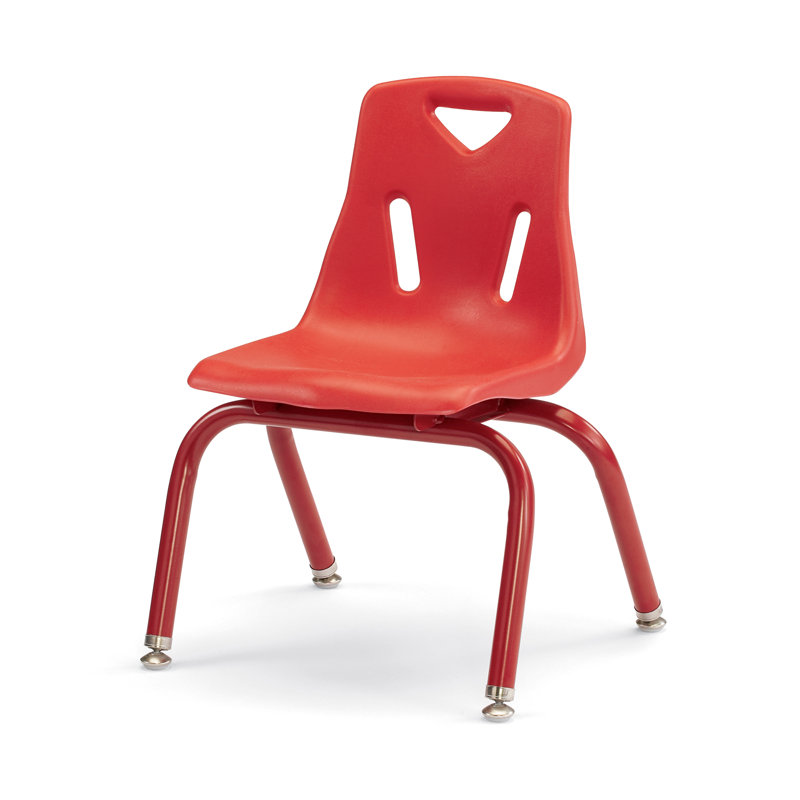 Chaise empilable Berries®, Thermolacquée, Rouge, 12 po