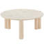 Table basse de salon en bois de teck Cole and Grey