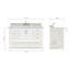 Magnolia Bath Vanity Rectangular Basin S061SCW2R-1243873155-1235086363-1235086366