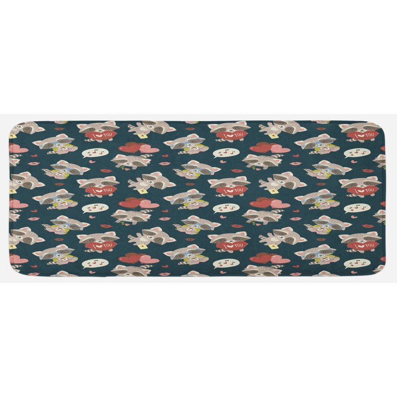 Tapis de cuisine romantique