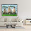 Flock Of Sheep Print On Canvas
