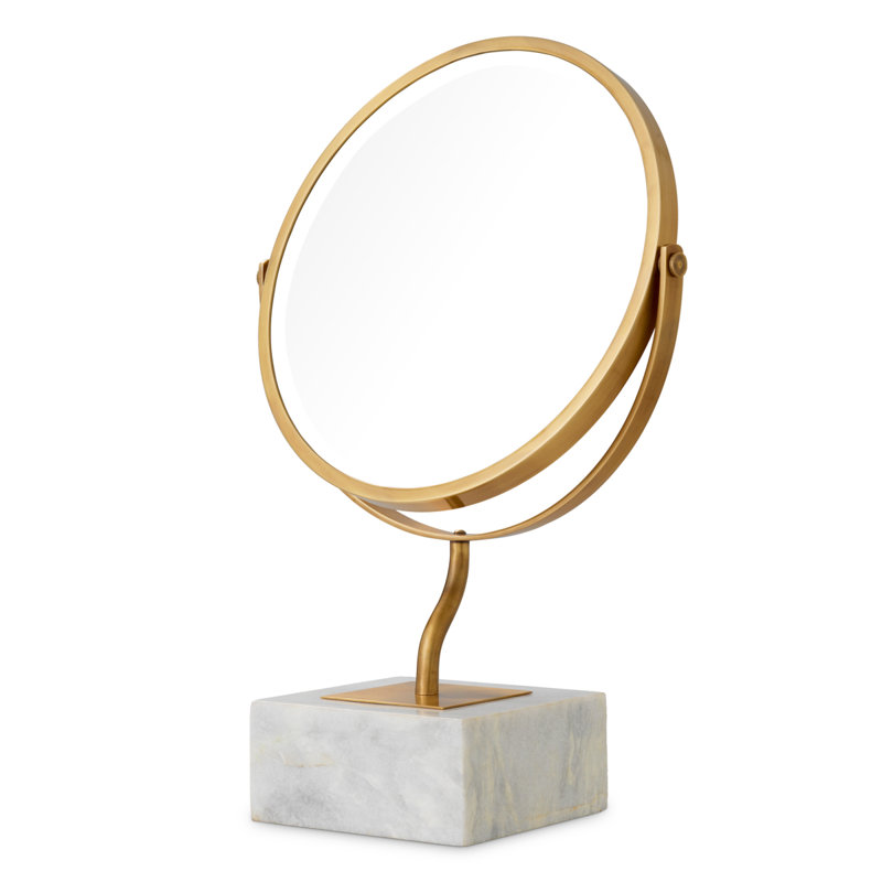 Round Metal Mirror