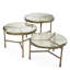 Baldovini Glass Nesting Coffee Table