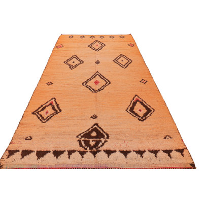 One-of-a-Kind 5'11”x12' Hand Knotted Area Rug