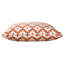 Ensemble de housse de coussin et insertions en mélange de coton à formes géométriques orange-122942393