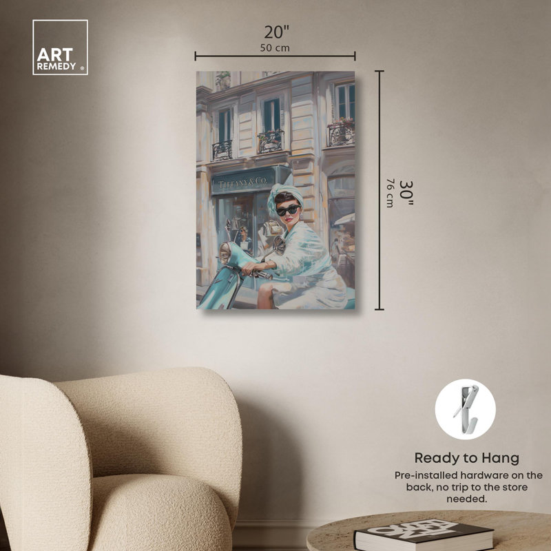 Holiday Coquette Trendy Art on Canvas, 30" x 20"