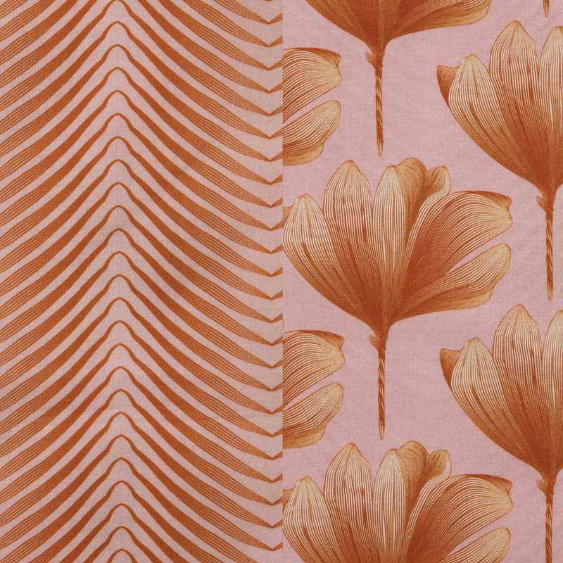 Edna - Sham, Standard, Orange/Pink