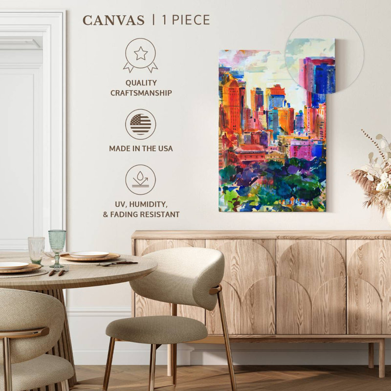 Aime Central Park West, 48" H x 32" W