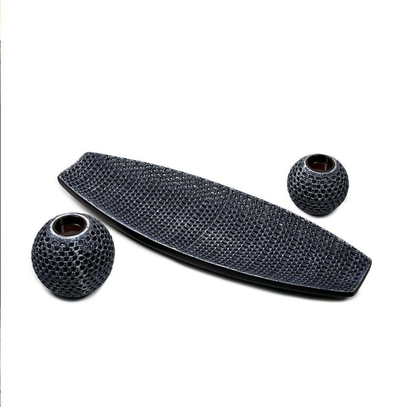 2'' H Polyresin Tabletop Dish