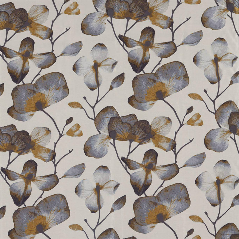 Kienze Fabric, Ochre/Steel