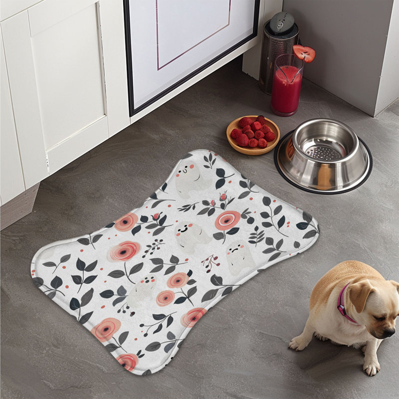 Petal Phantoms - 1 Piece Bone Shape Feeding Mat