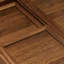 Table basse simple en bois massif de noyer noir moderne