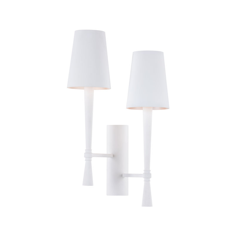 Dumas Steel Wallchiere, Matte White