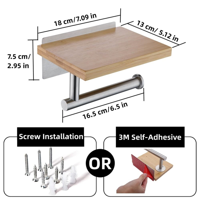 Stainless Steel Paper Towel Holder