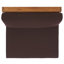 Chaise de patio en teck avec coussins Despina-1122589065