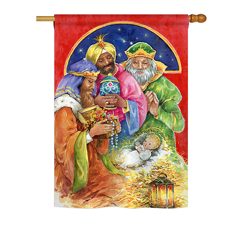 Double Sided Polyester, 18.5" H x 13" W