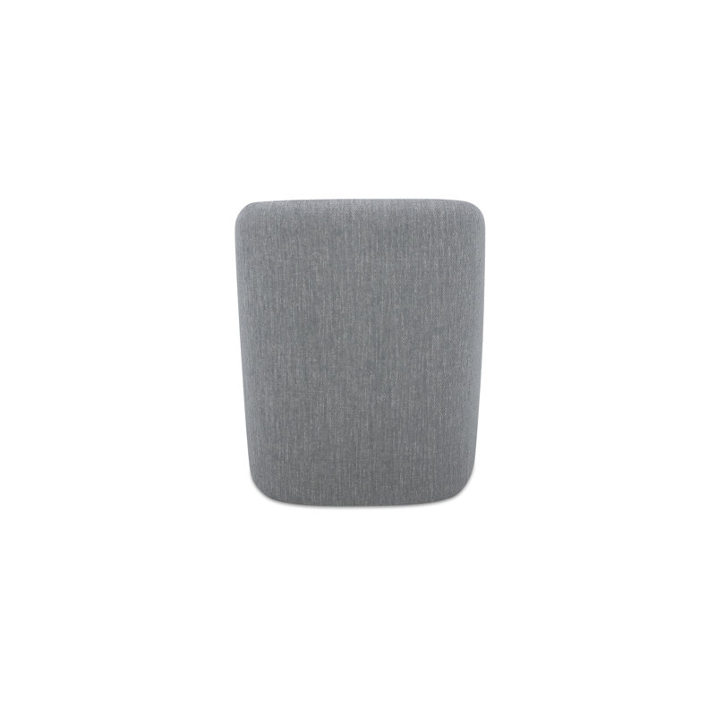 Sandy Rolling Dining Chair Off White, Grey