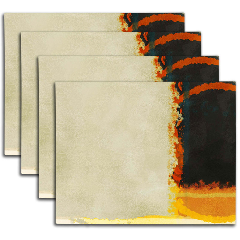 Ensemble de 4 napperons Rewarding Luscious Modern Designer