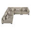 Canapé modulaire en L 5 pièces Constantino-408336246-408336251