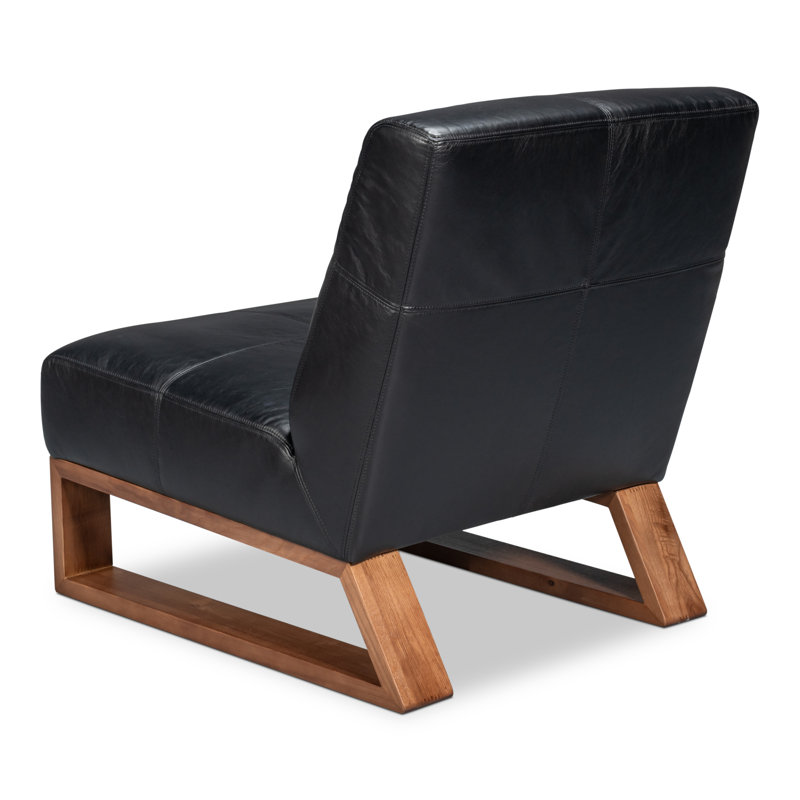 Wylam Slipper Chair, Black
