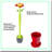 Blossom Harmony Tea Set, Red & Green