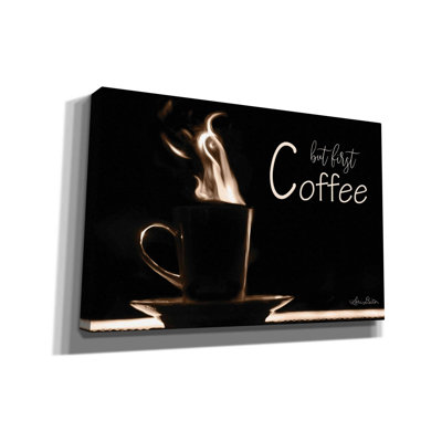 But But Coffee par Lori Deiter - Photographie sur toile tendue