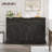 Storage Sideboard Cabinet with Two Drawers and Four Doors-1813908671