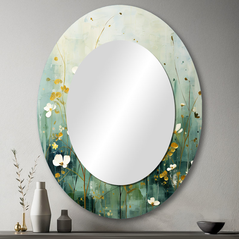 Miroir mural mauve, 43 po x 33 po