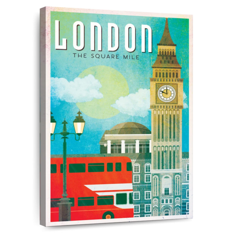 Affiche Big Big London London, H 30 po x l 20 po