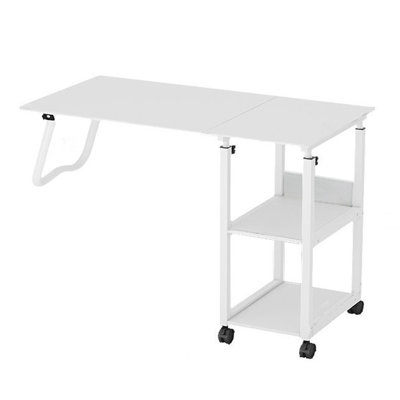 Adjustable Metal Base Computer Desk