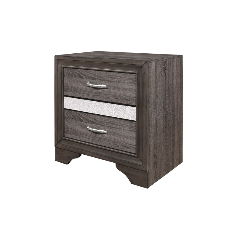 Lit plateforme avec rangement en cuir Jarya 3-3_Betta, gris, Très grand